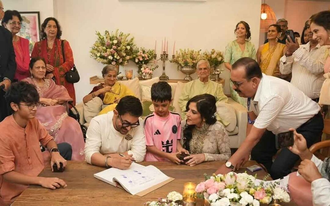 তৃতীয়বার বিবাহবন্ধনে আবদ্ধ আমির খান, ঘরোয়া অনুষ্ঠানে গৌরী স্প্র্যাটের সঙ্গে নতুন জীবনের সূচনা